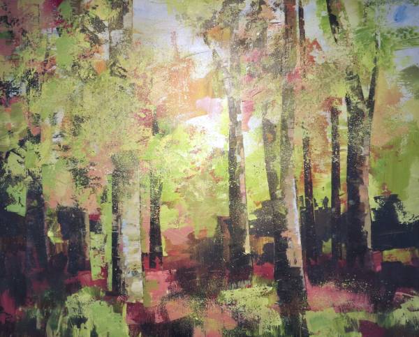 - Oil on Canvas, Painting by Belinda Reynell, measuring 80 x 100 cm (H x W) £1395